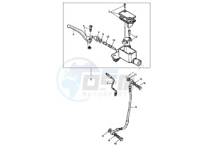 BW'S ORIGINAL 50 drawing FRONT MASTER CYLINDER