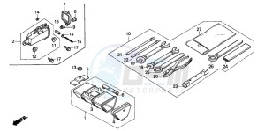 CG125 drawing TOOLS