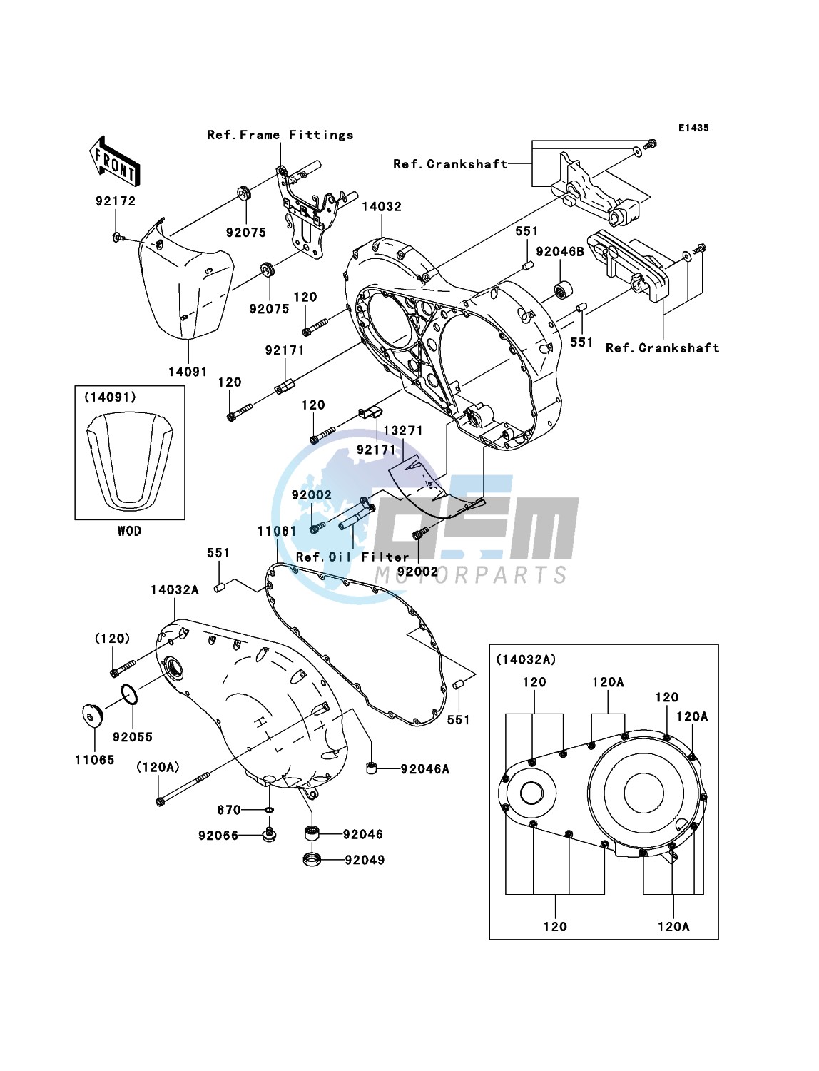 Left Engine Cover(s)