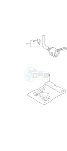 DF 20A drawing Remocon Cable Electric Starter