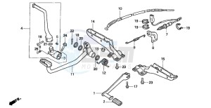 TRX300 FOURTRAX 300 drawing STEP