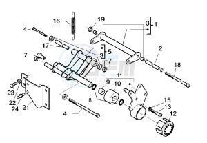 DNA 125-180 125 drawing Swinging arm