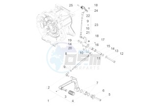 Audace 1400 Carbon 1380 (NAFTA) drawing Gear lever