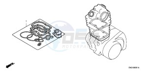 CRF250RB CRF250R ED drawing GASKET KIT A