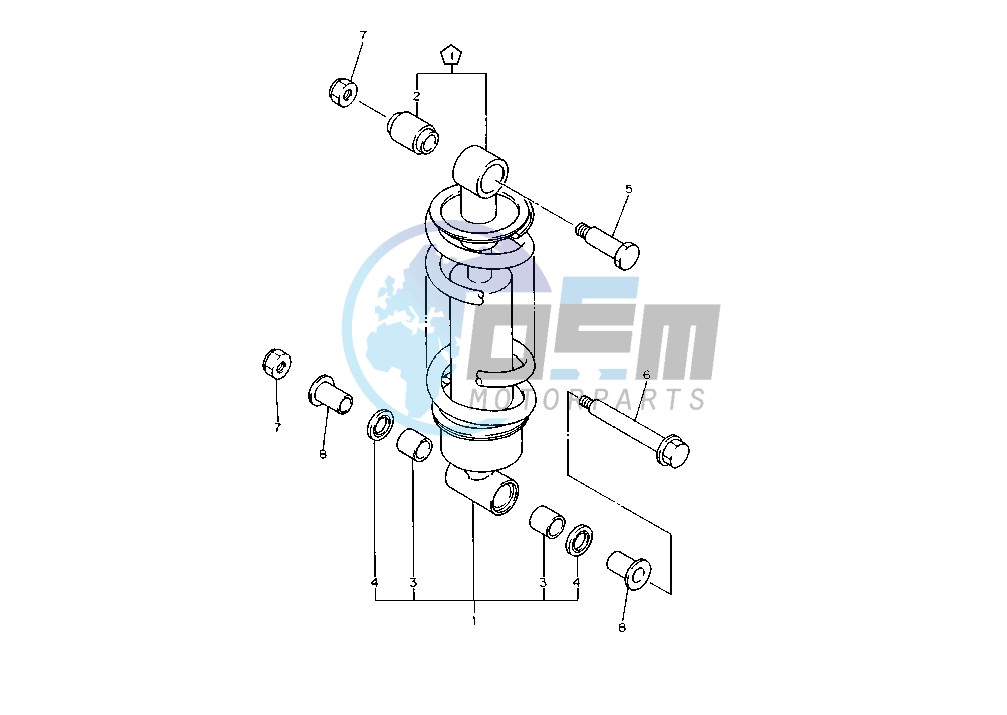 REAR SHOCK ABSORBER