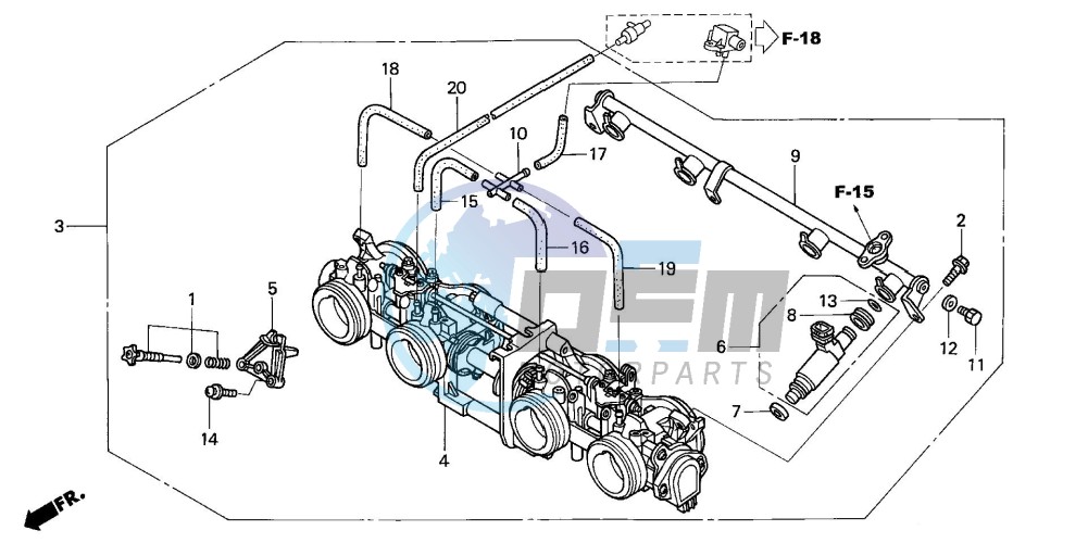 THROTTLE BODY (ASSY.)