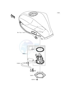 Z250SL ABS BR250FGF XX (EU ME A(FRICA) drawing Fuel Pump