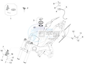 RSV4 1100 RACING FACTORY E4 ABS (APAC) drawing Locks