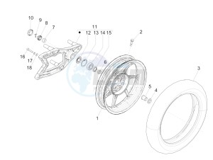 Liberty 125 iGet 4T 3V ie ABS (APAC) drawing Rear wheel