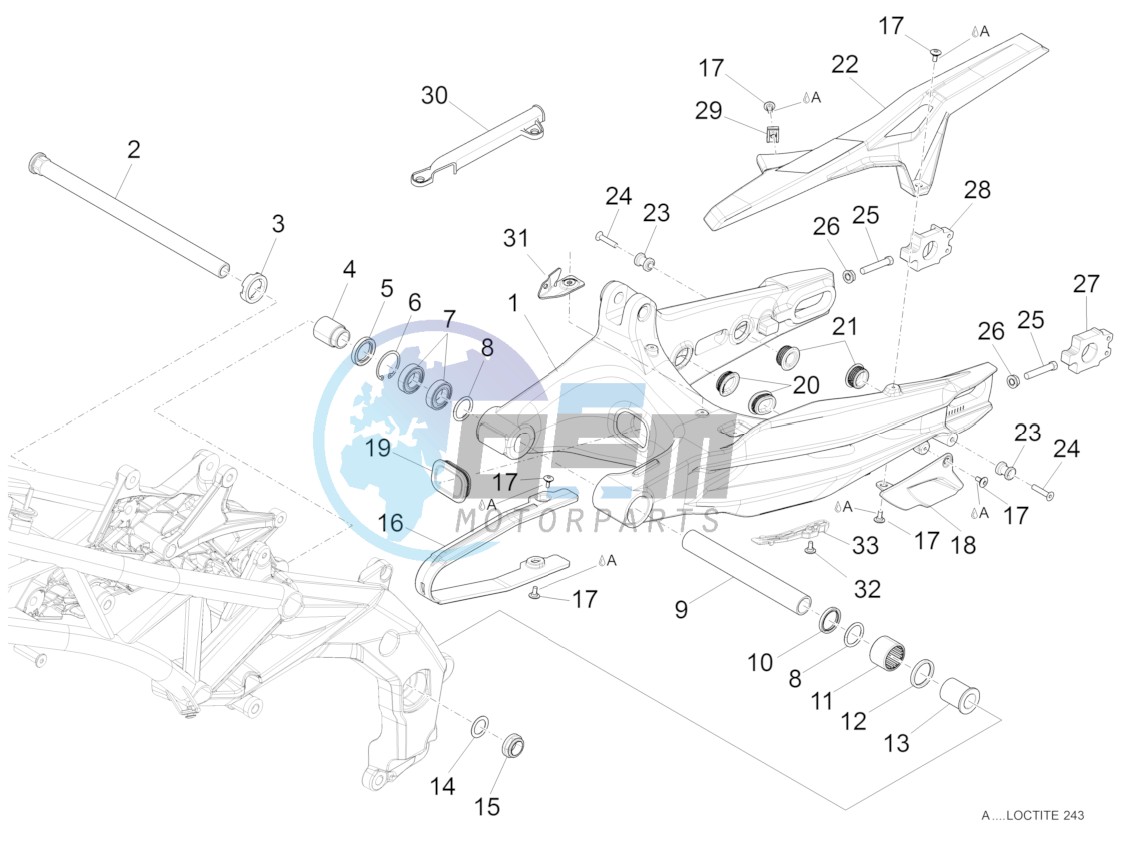 Swing arm