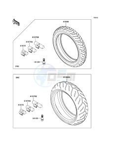 Z750_ABS ZR750M7F GB XX (EU ME A(FRICA) drawing Tires