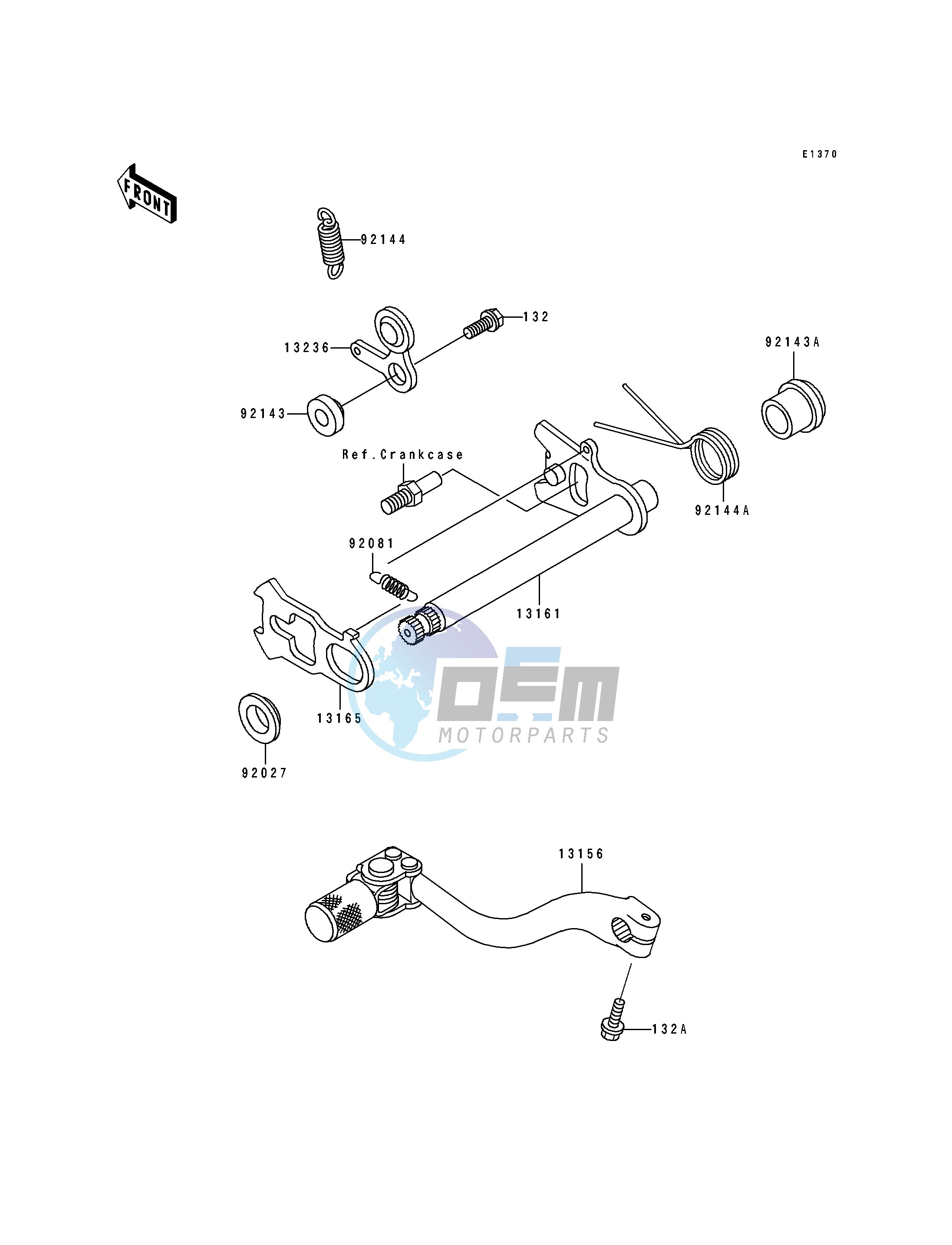 GEAR CHANGE MECHANISM