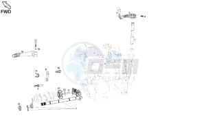 SENDA DRD MOTARD - 125 CC drawing GEAR SELECTOR SHAFT