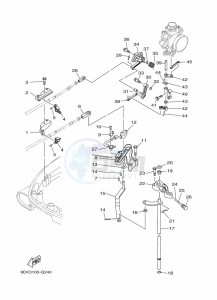 FL115BETX drawing THROTTLE-CONTROL