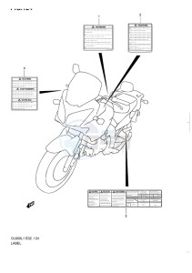 DL650 ABS V-STROM EU-UK drawing LABEL