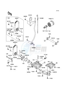 JET SKI STX-15F JT1500A7F FR drawing Oil Pump