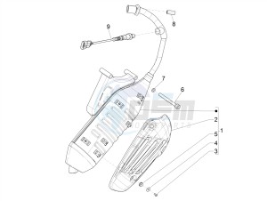 PRIMAVERA 50 4T-3VS E4 (EMEA) drawing Silencer