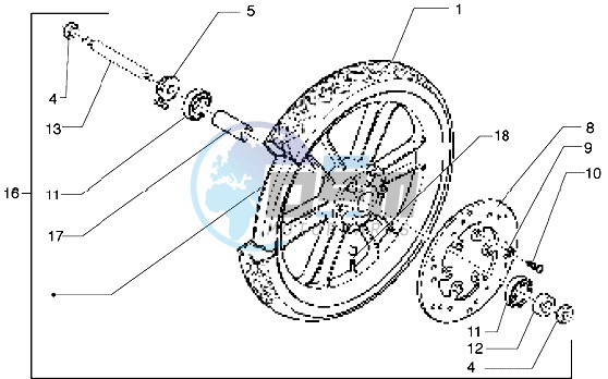 Front wheel