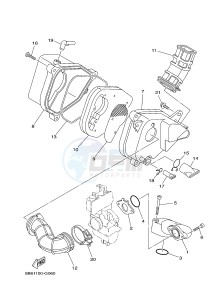 TT-R110E (B516 B517 B518 B518) drawing INTAKE