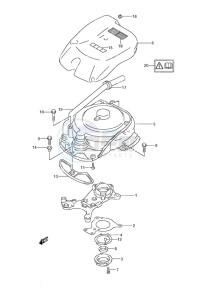 DF 50 drawing Oil Seal Housing