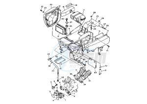 XT Z TENERE 660 drawing INTAKE