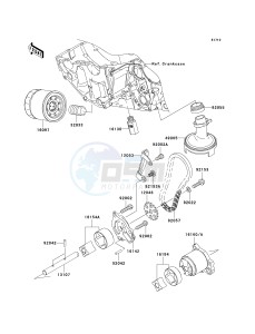 EX 650 A [NINJA 650R] (A6F-A8F) A7F drawing OIL PUMP_OIL FILTER