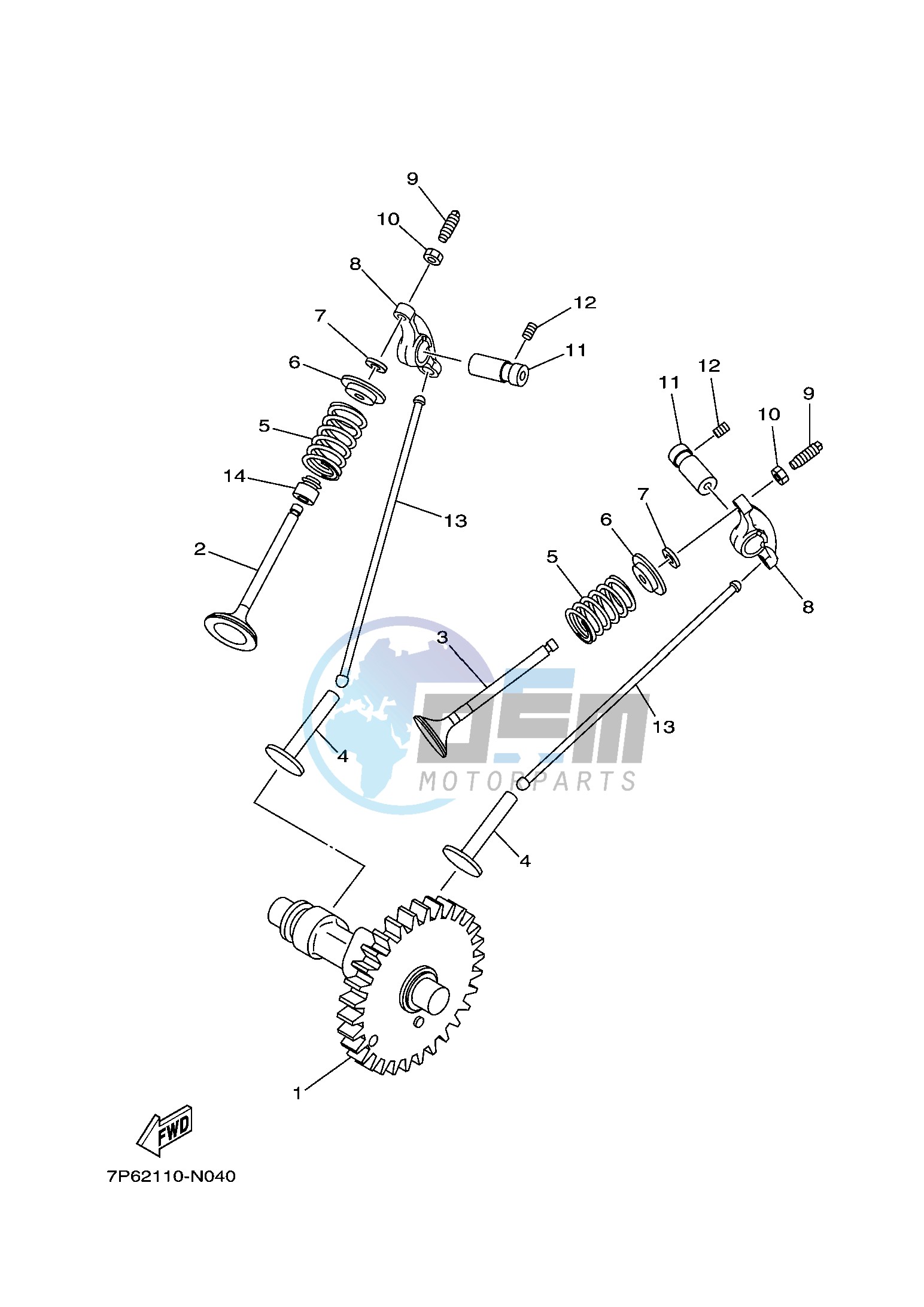 CAMSHAFT & VALVE