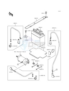 JT 750 A [ST] (A1-A2) [ST] drawing ELECTRICAL EQUIPMENT