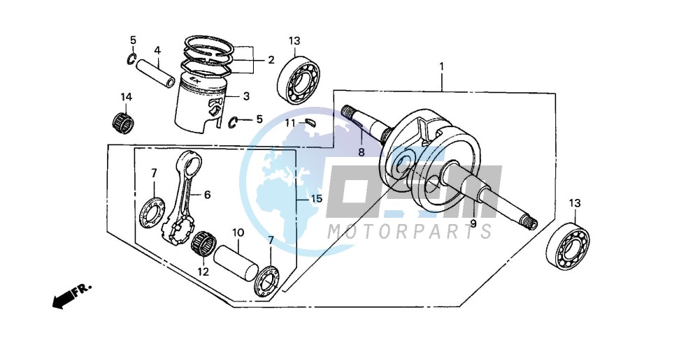 CRANKSHAFT/PISTON