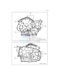 VULCAN 900 CLASSIC VN900BFFA GB XX (EU ME A(FRICA) drawing Crankcase Bolt Pattern