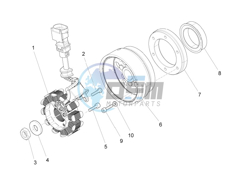 Cdi magneto assy / Ignition unit