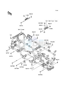 KVF750_4X4 KVF750D9F EU GB drawing Engine Mount