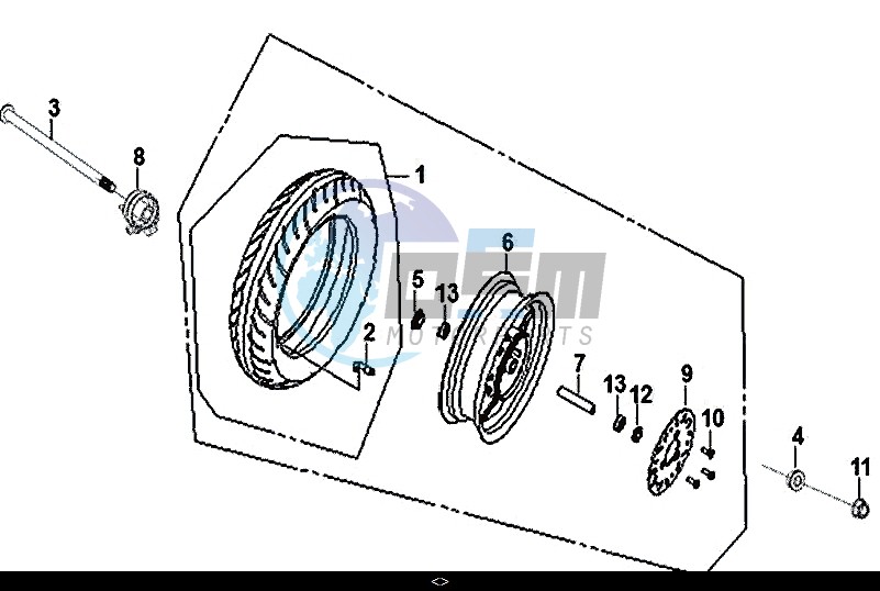 FRONT WHEEL