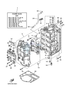 FL150AETL drawing CYLINDER--CRANKCASE-1