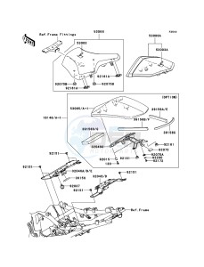 Z750_ABS ZR750M7F GB XX (EU ME A(FRICA) drawing Seat