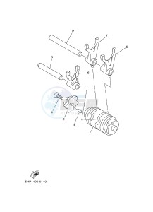 TT-R125 TT-R125LW (2CP8) drawing SHIFT CAM & FORK