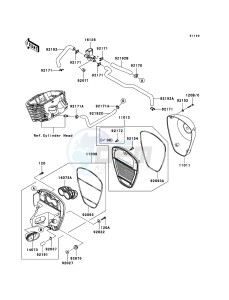 VN900_CLASSIC VN900B9F GB XX (EU ME A(FRICA) drawing Air Cleaner