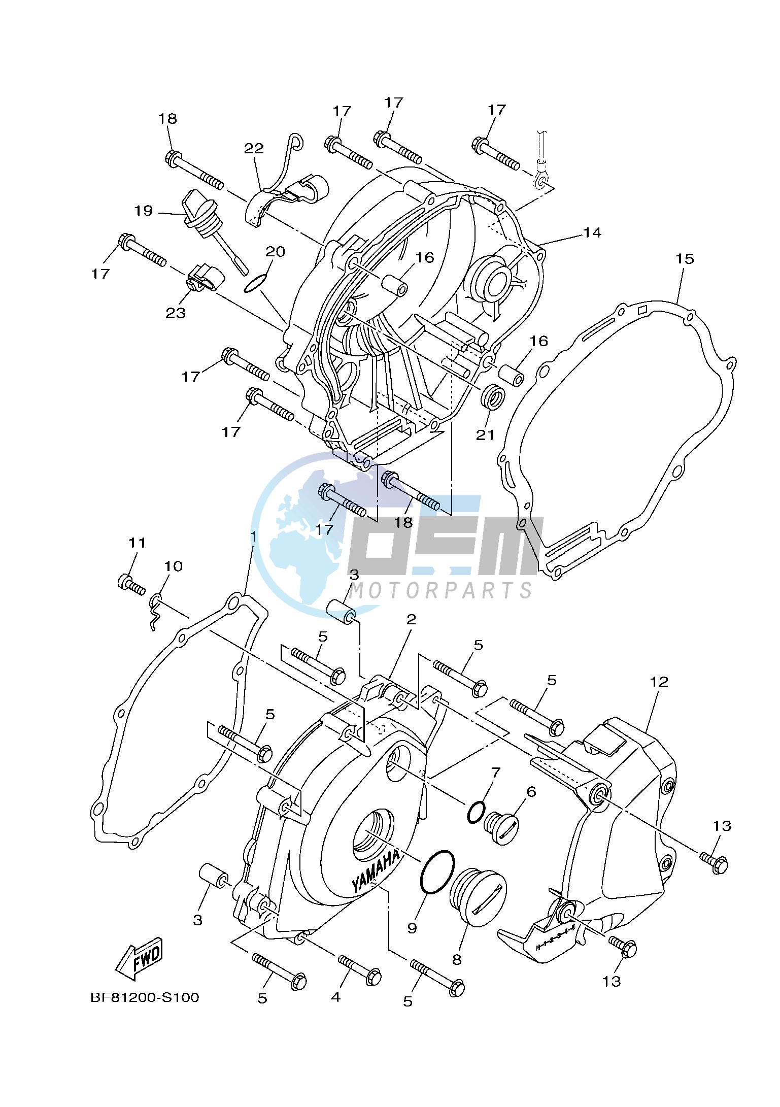 CRANKCASE COVER 1