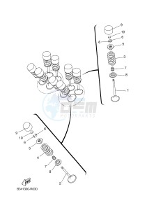 MTT690-U MT-07 TRACER TRACER 700 (BC62 BC62 BC62 BC62 BC62) drawing VALVE