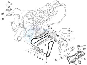 LX 50 4T drawing Oil pump