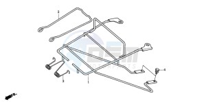 CT110 drawing FRONT CARRIER