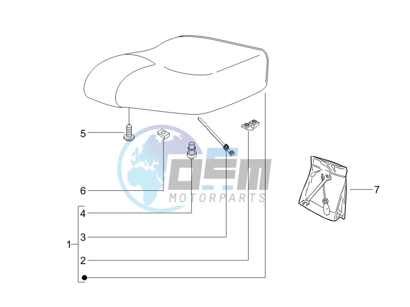 Saddle/seats