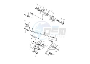 FZ6 NS 600 drawing SHIFT SHAFT