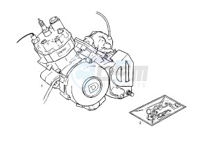 SENDA BLACK EDITION - 50 cc drawing ENGINE ASSY