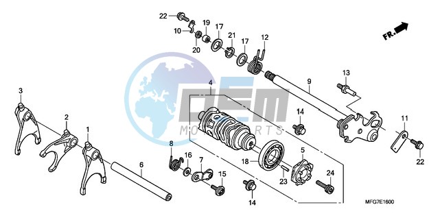 GEARSHIFT DRUM