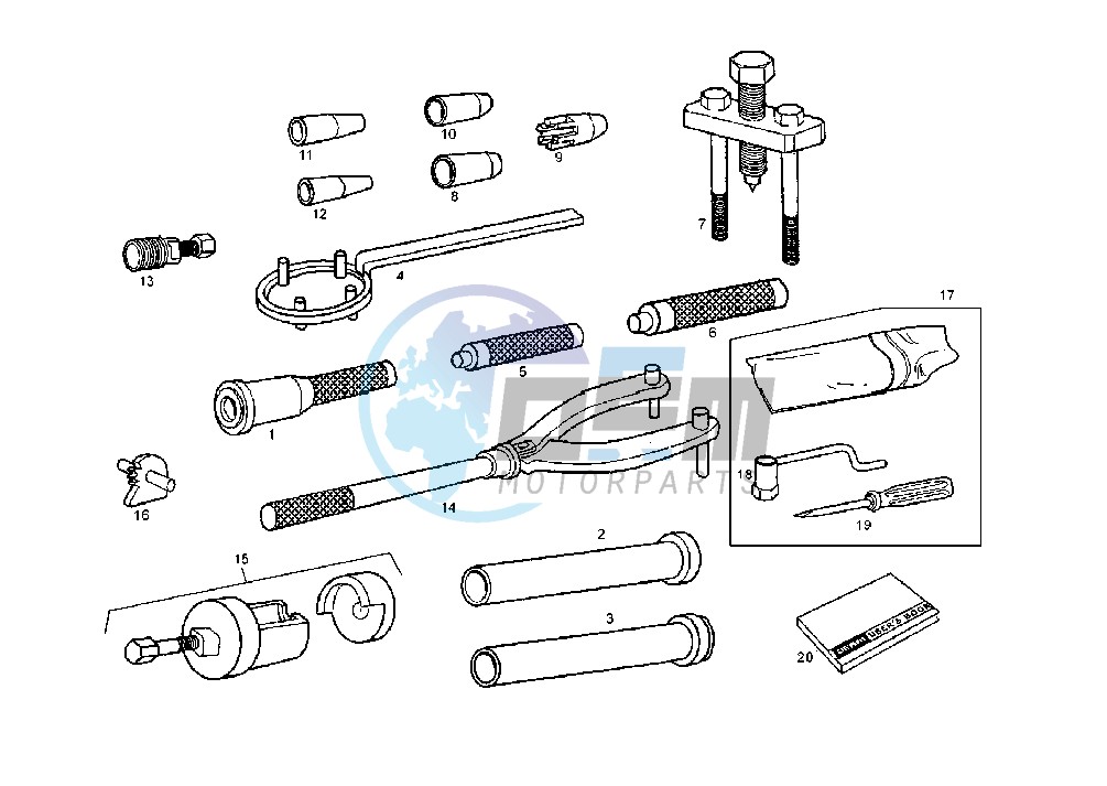 WORKSHOP SERVICE TOOLS