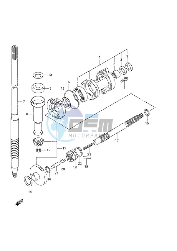 Transmission S/N 510001 to 510209