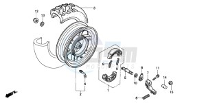 SFX50 drawing REAR WHEEL (2)