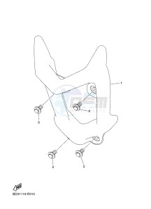 YFM90R YFM09RYXH (BD36) drawing GUARD