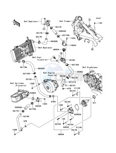 NINJA_250R EX250K8F GB XX (EU ME A(FRICA) drawing Water Pipe